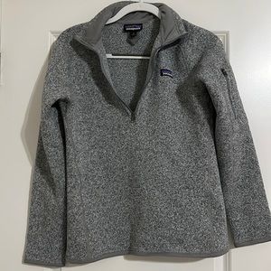 Patagonia Grey Quarter Zip Jacket